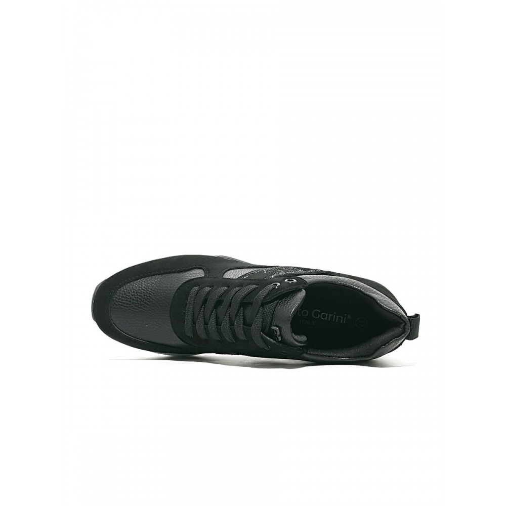 WOMEN SNEAKER RENATO GARINI N119R340 BLACK SYNTHETIC