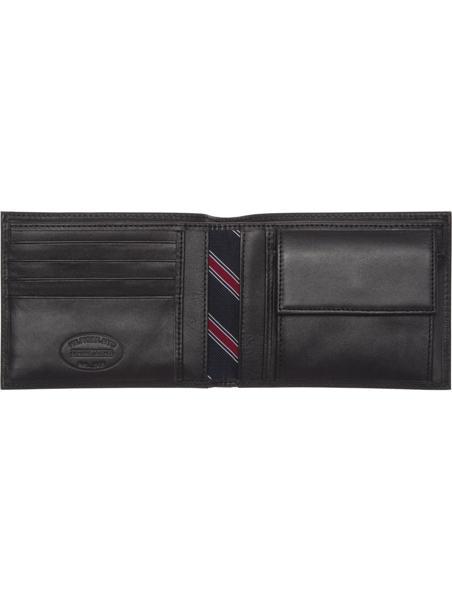 Ανδρικό Πορτοφόλι Tommy Hilfiger Eton Cc And Coin Pocket AM0AM00651-002 Μαύρο