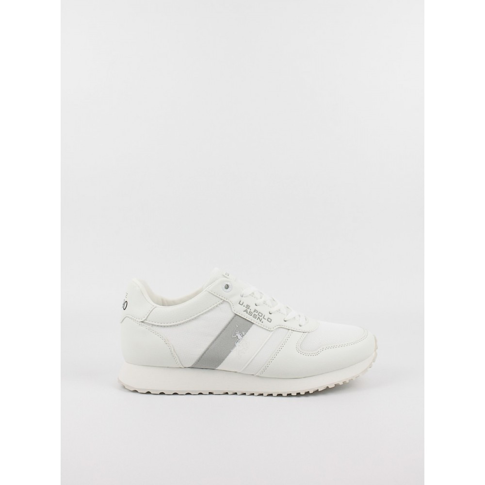 Ανδρικό Sneaker Us Polo Assn XIRIO008-WHI Ασπρο