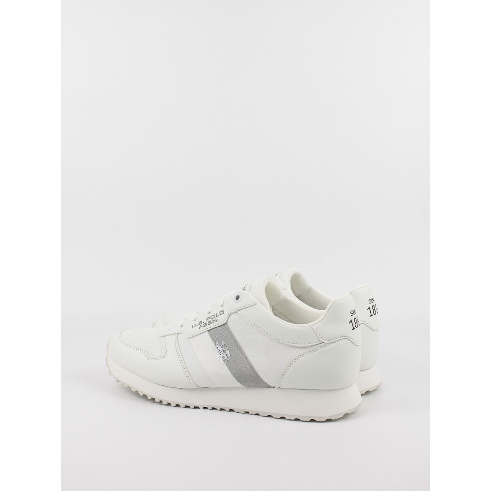 Ανδρικό Sneaker Us Polo Assn XIRIO008-WHI Ασπρο