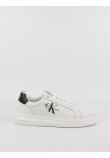 Ανδρικά Sneaker Calvin KLein Chunky Cupsole Mono Lth YM0YM00681-0LD Ασπρο