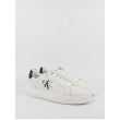 Ανδρικά Sneaker Calvin KLein Chunky Cupsole Mono Lth YM0YM00681-0LD Ασπρο