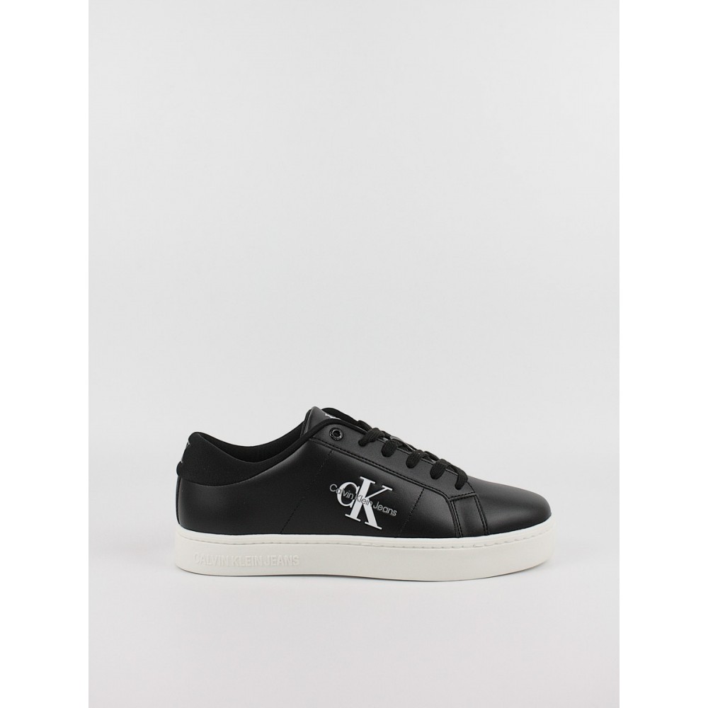 Ανδρικά Sneaker Calvin KLein Classic Cupsole Low Lace up Lth YM0YM00864-0GM Μαύρο