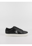 Men Sneaker Calvin KLein Classic Cupsole Low Lace up Lth YM0YM00864-0GM Black