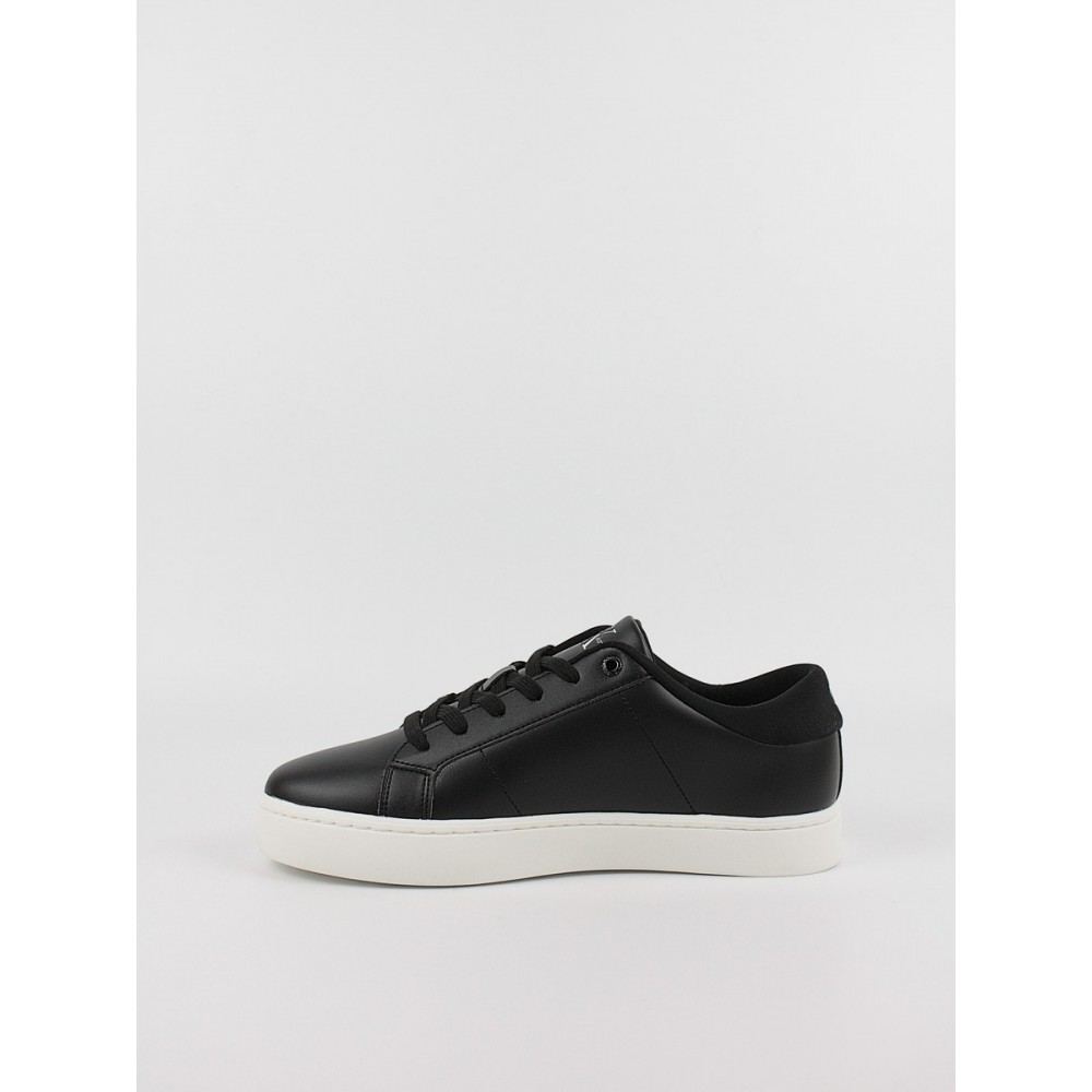 Men Sneaker Calvin KLein Classic Cupsole Low Lace up Lth YM0YM00864-0GM Black