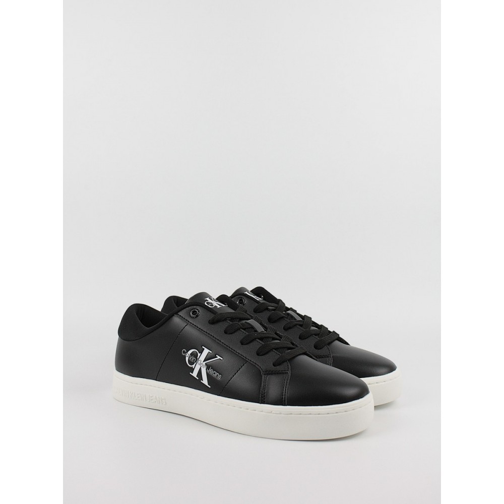 Ανδρικά Sneaker Calvin KLein Classic Cupsole Low Lace up Lth YM0YM00864-0GM Μαύρο