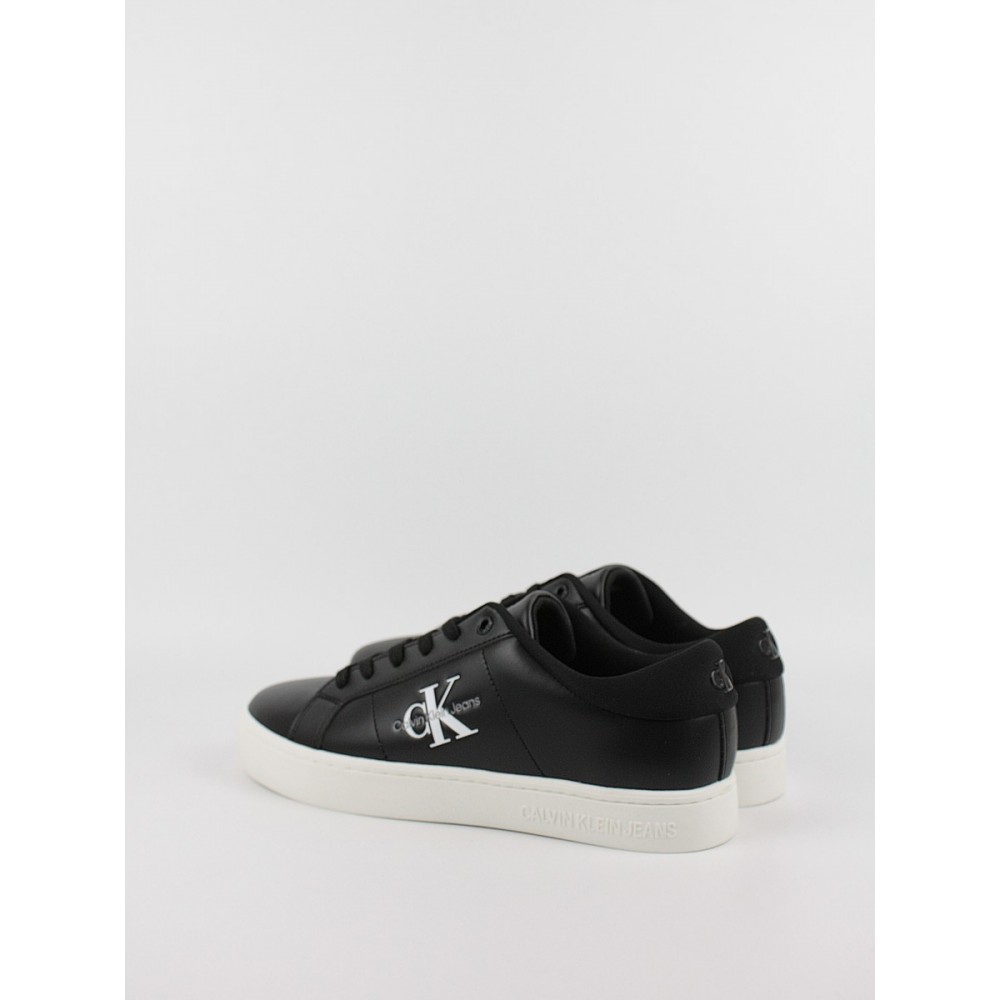 Ανδρικά Sneaker Calvin KLein Classic Cupsole Low Lace up Lth YM0YM00864-0GM Μαύρο