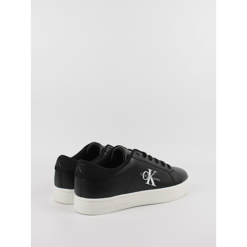 Ανδρικά Sneaker Calvin KLein Classic Cupsole Low Lace up Lth YM0YM00864-0GM Μαύρο