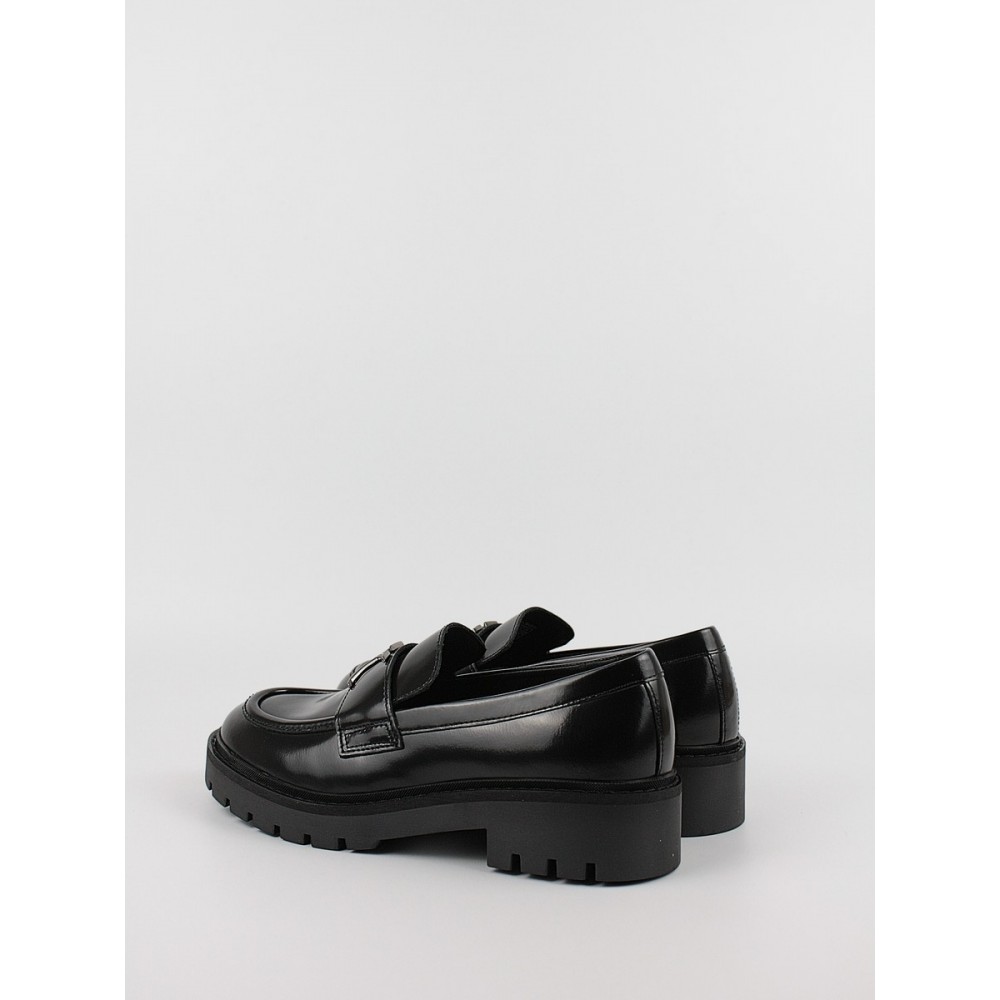 Γυναικείo Loafer Calvin KLein Combat Loafer Mg Mtl YW0YW01503-0GT Μαύρo