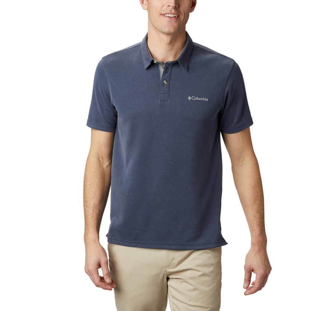 Men's T-Shirt Polo Columbia Nelson Point Polo ΕΟ0035-464 Blue