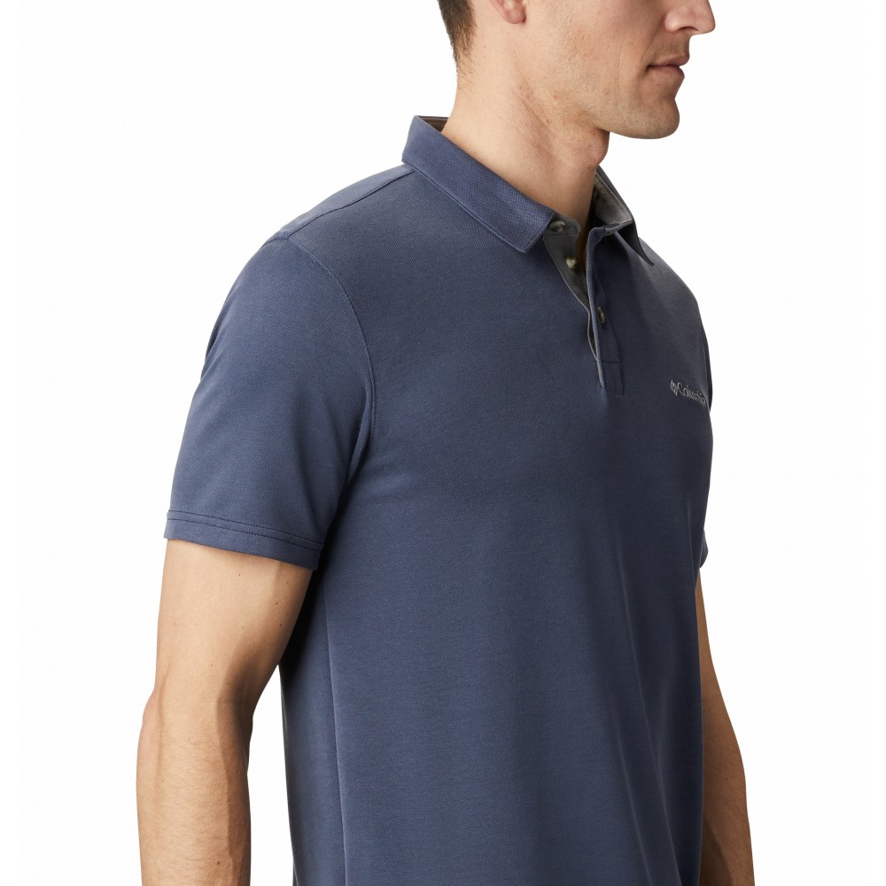 Ανδρικό Μπλουζάκι Polo Columbia Nelson Point Polo ΕΟ0035-464 Μπλε