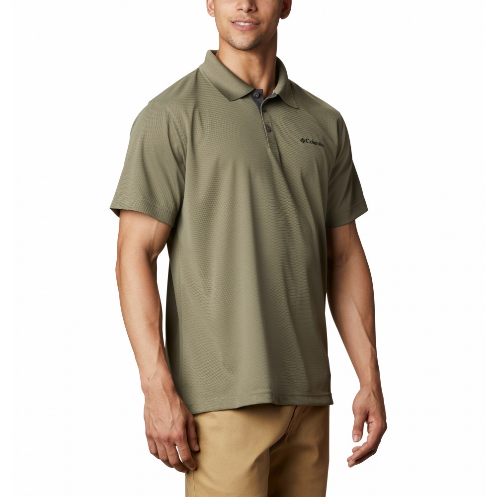 Men Columbia Utilizer Polo AM0126-397 Khaki