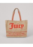 Γυναικεία Τσάντα Juicy Couture Iris Beach Bag Straw Version BEJIR7470WPPN11 Μπεζ