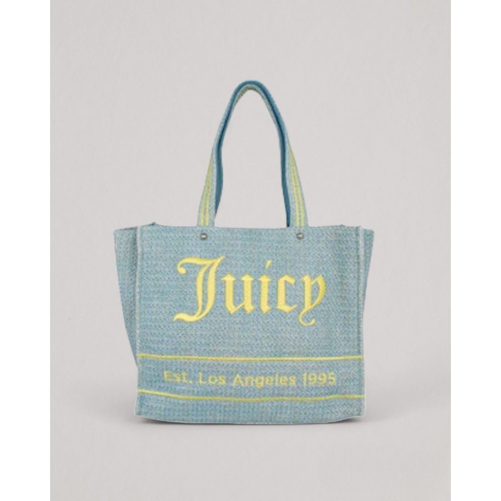 Γυναικεία Τσάντα Juicy Couture Iris Beach Bag Straw Version BEJIR7470WZA200 Σιελ