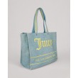 Women Bag Juicy Couture Iris Beach Bag Straw Version BEJIR7470WZA200 Light Blue