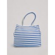 Γυναικεία Τσάντα Juicy Couture Iris Beach Bag Striped Version BEJIR7470WJZ200 Μπλε