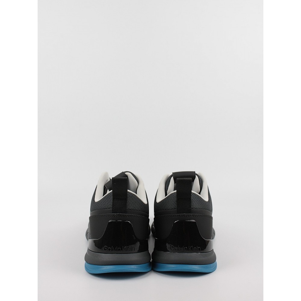 Ανδρικά Sneaker Calvin KLein Low Top Lace Up Mesh HM0HM01490-0GS Μαύρο