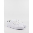 Men Sneaker Tommy Hilfiger Th Court Leather Grain Ess FM0FM05297-0LE White