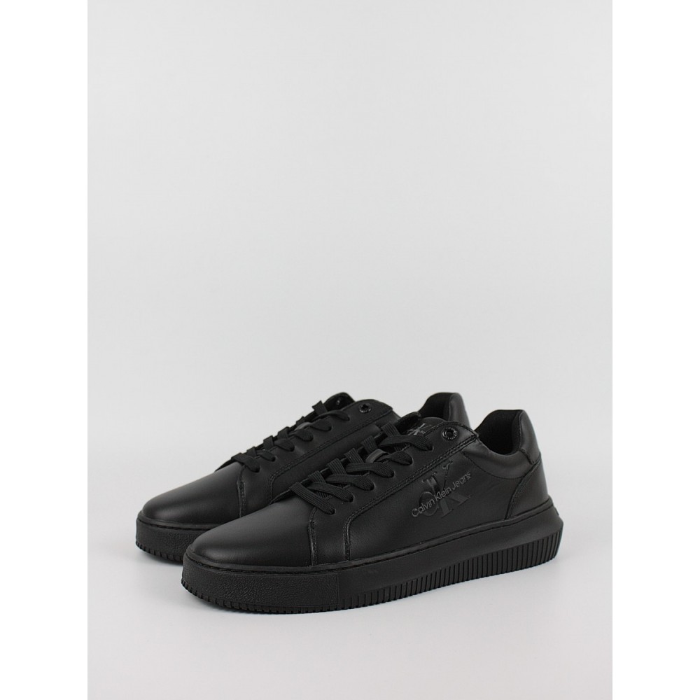 Ανδρικά Sneaker Calvin KLein Chunky Cupsole Mono Lth YM0YM00681-0GT Μαύρο