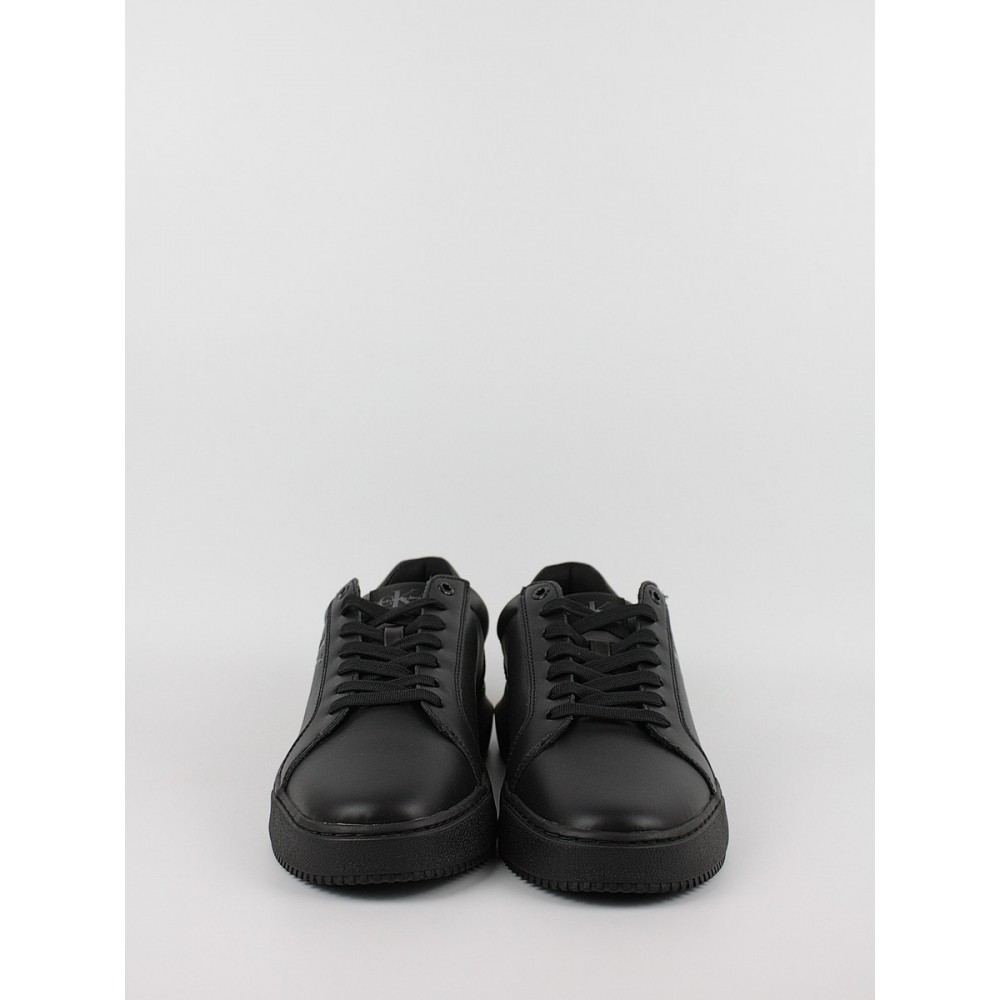 Men Sneaker Calvin KLein Chunky Cupsole Mono Lth YM0YM00681-0GT Black