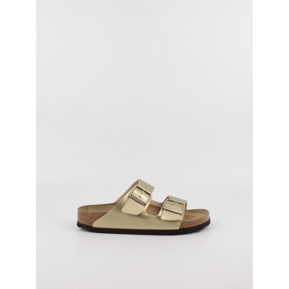 Γυναικεία Σανδάλια Birkenstock Arizona Birko-Flor 1016111 Χρυσό