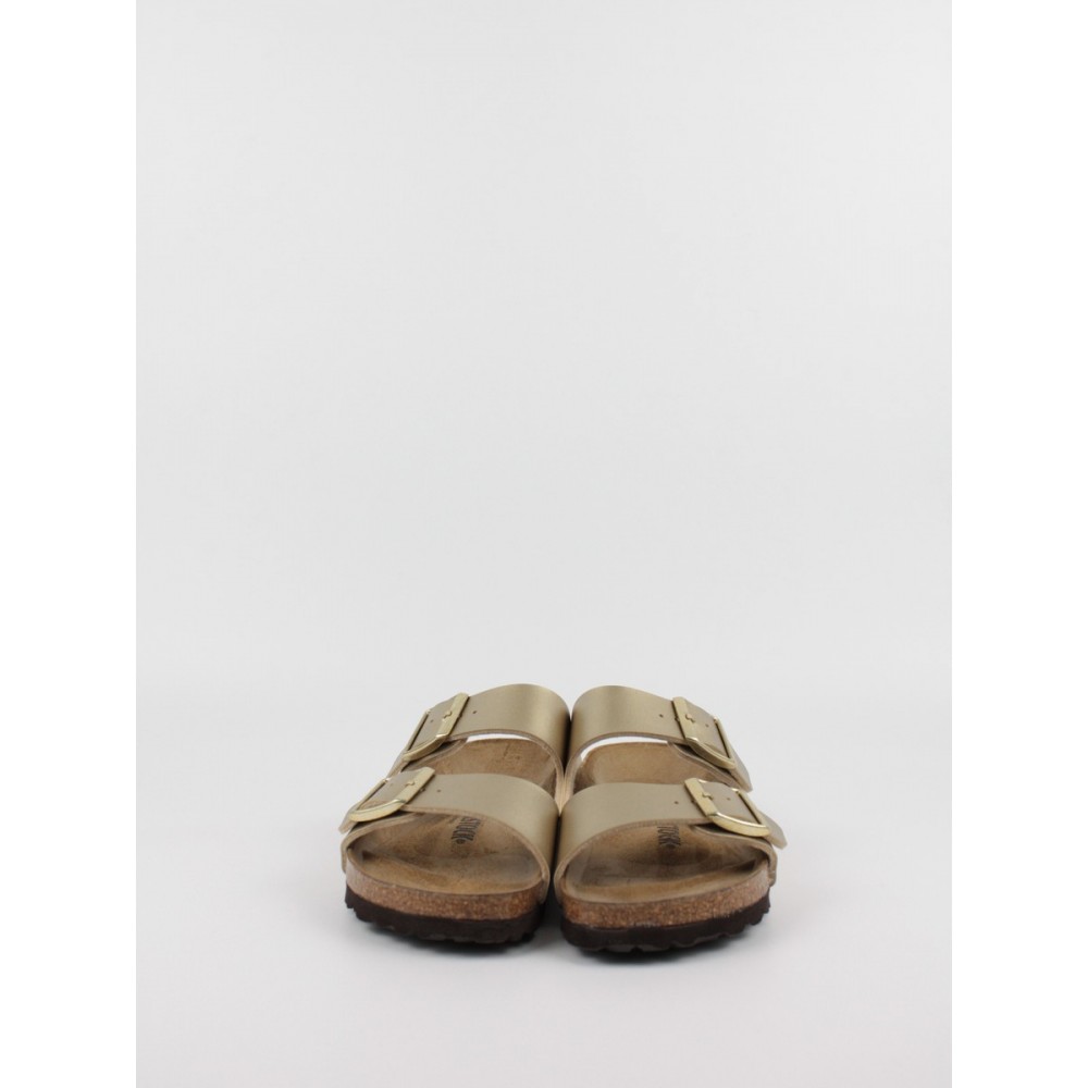 Women's Sandals Birkenstock Arizona Birko-Flor 1016111 Gold