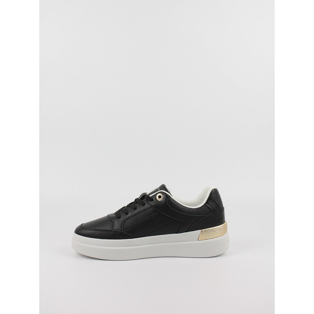 Γυναικεία Sneaker Tommy Hilfiger Lux Hardwear Court Sneaker FW0FW07997-BDS Μαύρο