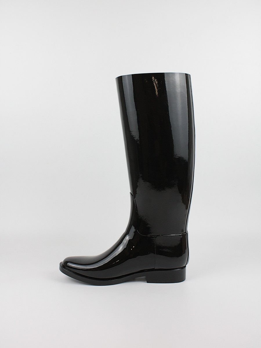 Γυναικεία Sneaker Tommy Hilfiger Th High rainboot FW0FW07959-BDS Μαύρο