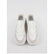 Women Sneaker Calvin KLein FF Cupsole Lace Up W/ML Mix M HW0HW02125-0K6 White