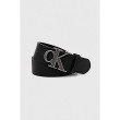 Ανδρική Ζώνη Calvin Klein Round Mono Plaque Lthr Belt 40mm K50K512067-BEH Μαύρη