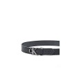 Ανδρική Ζώνη Calvin Klein Round Mono Plaque Lthr Belt 40mm K50K512067-BEH Μαύρη