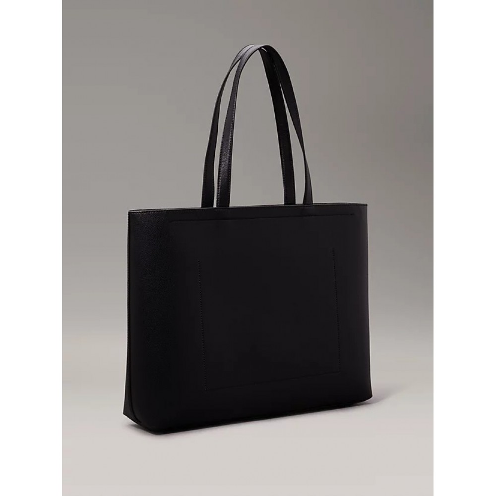 Women's Bag Calvin Klein Minimal MonogramSlim Tote 34 K60K612236-0GR Black