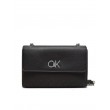 Γυναικεία Τσάντα Calvin Klein Re-Lock Conv Shoulder Bag Jqc K60K612641-0GK Μαύρη