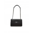 Γυναικεία Τσάντα Calvin Klein Re-Lock Conv Shoulder Bag Jqc K60K612641-0GK Μαύρη