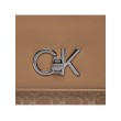 Γυναικεία Τσάντα Calvin Klein Re-Lock Conv Shoulder Bag Jqc K60K612641-0HE Μπεζ