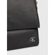 Women's Bag Calvin Klein Micro Mono Ew Flap25 PU K60K611947-0GR Black