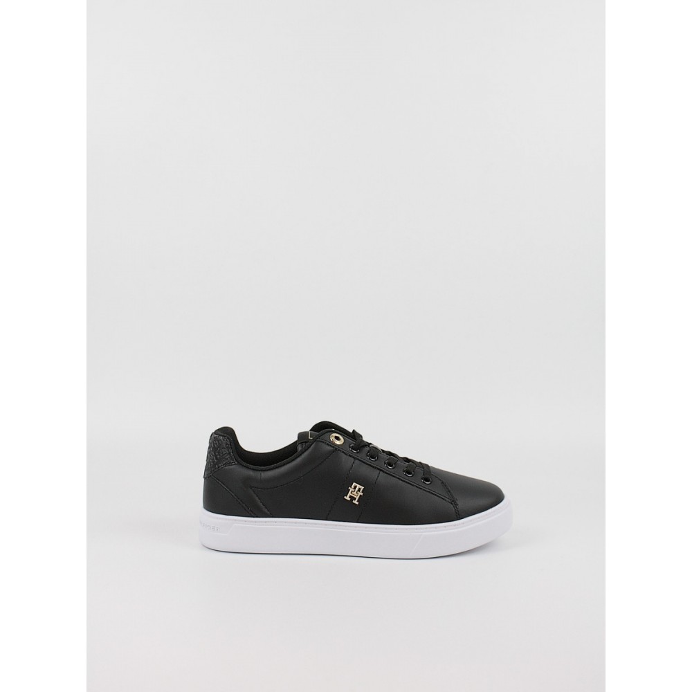 Γυναικεία Sneaker Tommy Hilfiger Elevated Essent Sneaker Monogram FW0FW07999-BDS Μαύρο