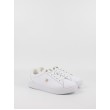 Women Sneaker Tommy Hilfiger Elevated Essent Sneaker Monogram FW0FW07999-TBS White