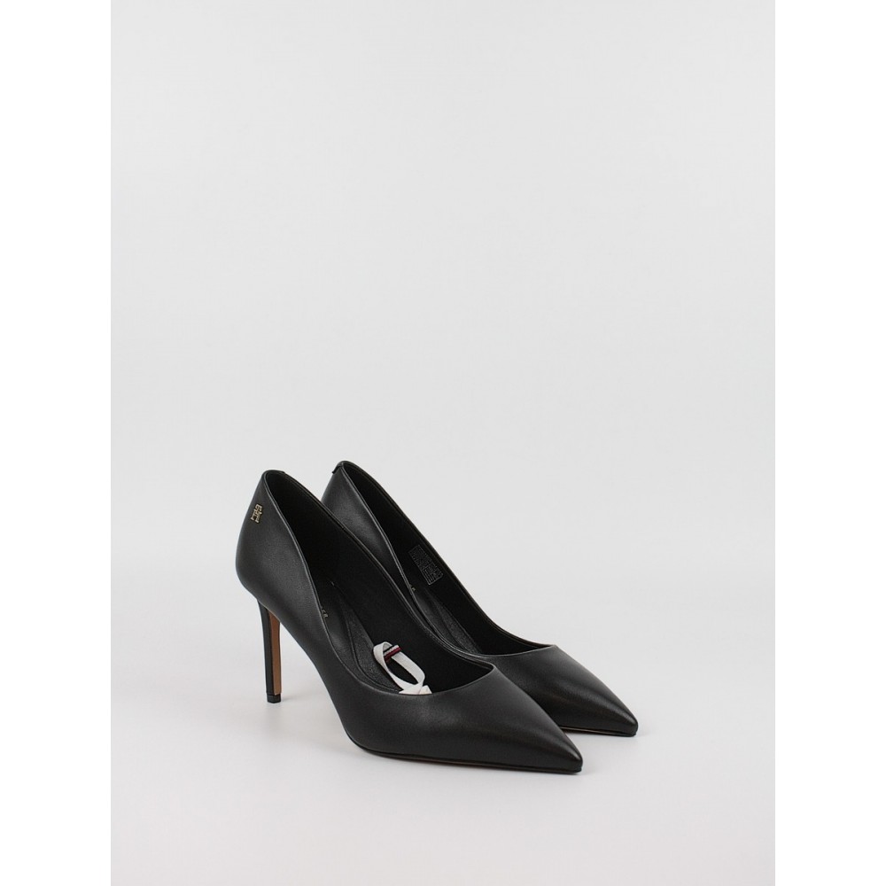 Women Pumps Tommy Hilfiger Essential Pointed Pump FW0FW07533-BDS Black