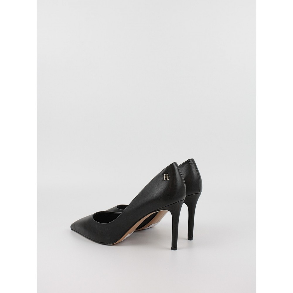 Women Pumps Tommy Hilfiger Essential Pointed Pump FW0FW07533-BDS Black