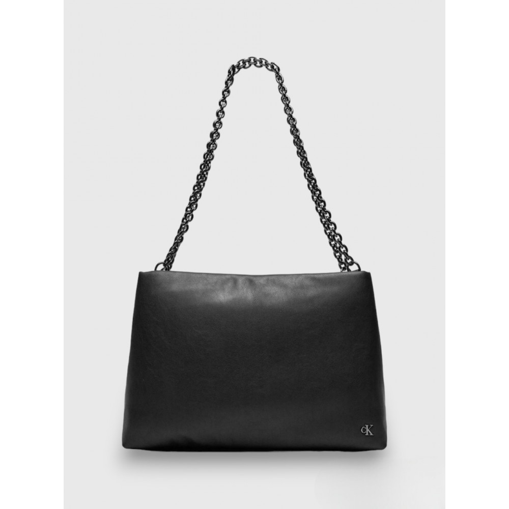 Women's Bag Calvin Klein Micro Mono Tote Pu K60K612227-0GR Black