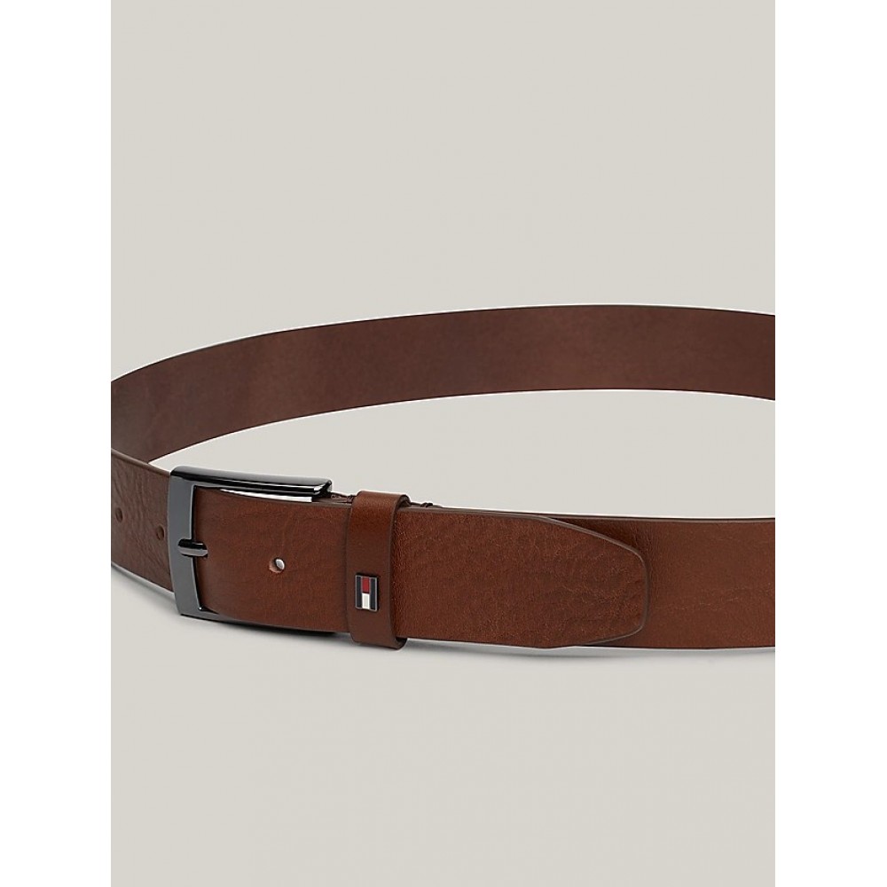 Men's Belt Tommy Hilfiger Adan New Leather 3.5 Ext AM0AM12547-GES Light Brown