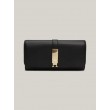 Womens Wallet Tommy Hilfiger Th Heritage Lrg Flap AW0AW16338-BDS Black