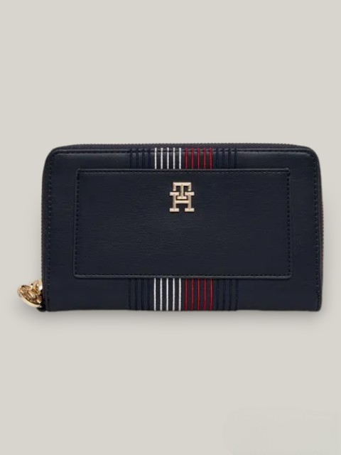 Γυναικείο Πορτοφόλι Tommy Hilfiger Th Distinct Travel Wallet Corp AW0AW16324-DW6 Μπλε