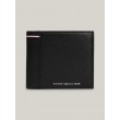 Men Wallet Tommy Hilfiger Th Transit Cc And Coin AM0AM12520-BDS Black