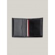 Ανδρικό Πορτοφόλι Tommy Hilfiger Th Transit Trifold AM0AM12518-BDS Μαύρο