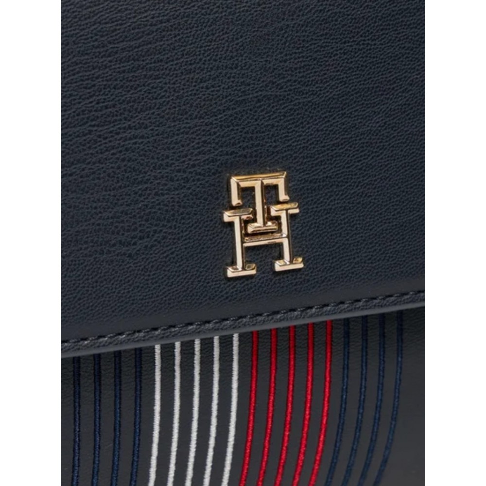 Γυναικεία Τσάντα Tommy Hilfiger Th District Shoulder Bag Corp AW0AW16795-DW6 Μπλε