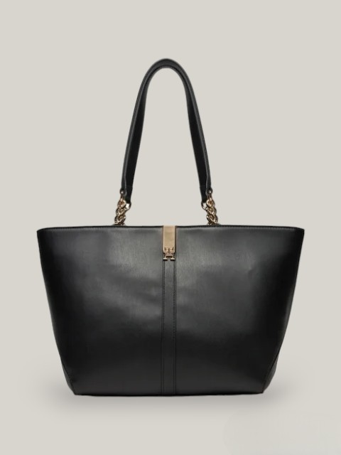 Women Bag Tommy Hilfiger Th Heritage Tote AW0AW16321-BDS Black