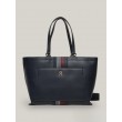 Women Bag Tommy Hilfiger Th Distinct Tote Corp AW0AW16704-DW6 Blue