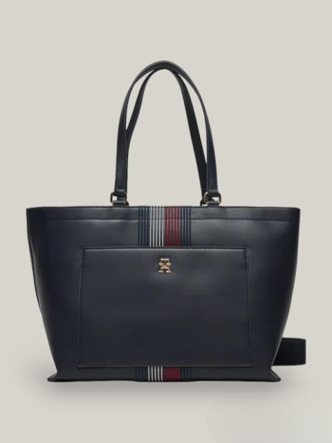 Women Bag Tommy Hilfiger Th Distinct Tote Corp AW0AW16704-DW6 Blue